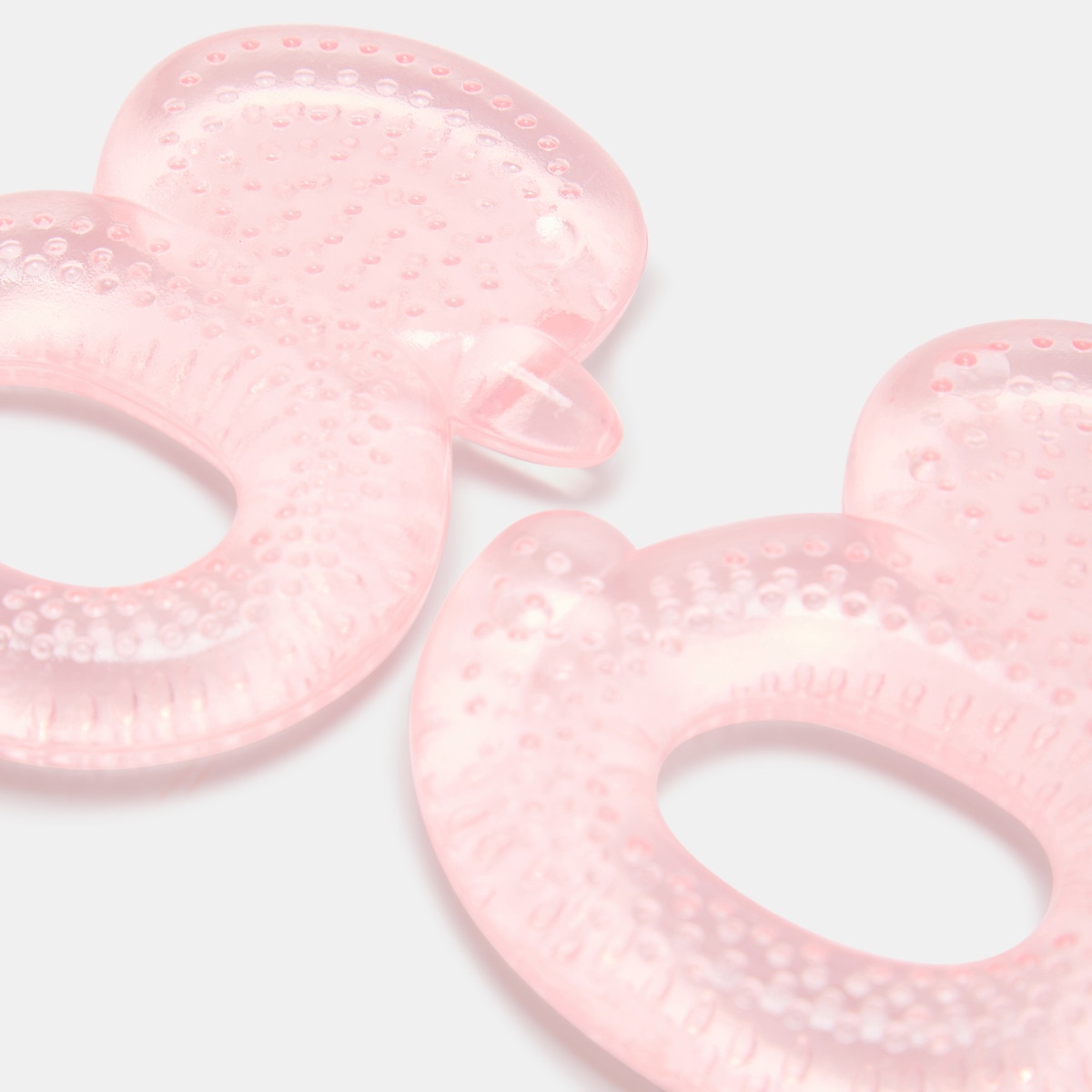Conjunto de 2 Mordedores Refrigerantes Rosa-claro-2