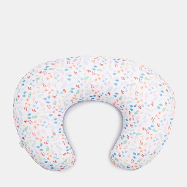 Almohada de lactancia flores Bbest azul/blanco