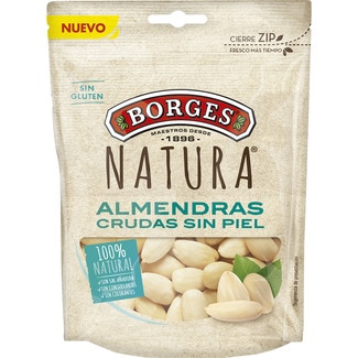BORGES Natura 100% natural raw shelled almonds bag 110 g