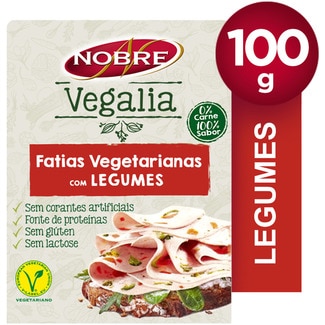 Nobre Vegalia Fiambre Vegetariano com Legumes sem Glúten unidade 100 g