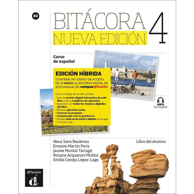 Bitácora Nueva edición 4 Ed.hibrída L. del alumno (Tapa blanda)