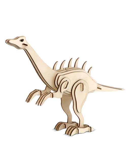 Puzzle 3d madera scythosaurus