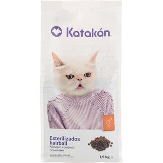 Katakán Ração Seca para Gato Esterilizado de Ave embalagem 1,5 kg
