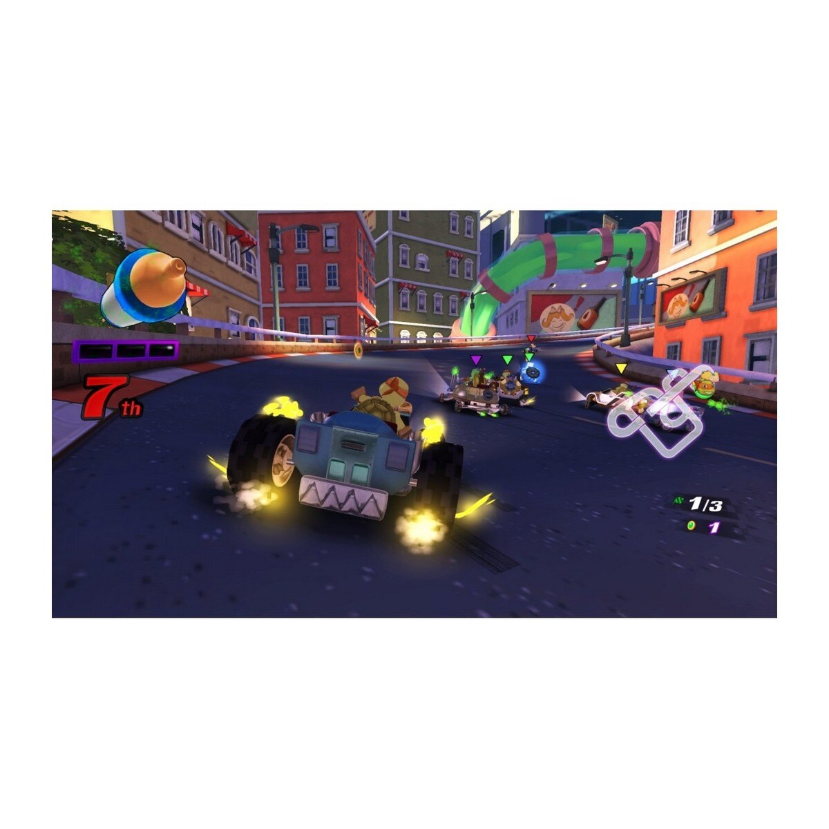 Nickelodeon Kart Racers (CIB) - Nintendo Switch 4