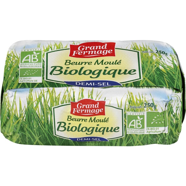 Manteiga Biológica embalagem 250 g