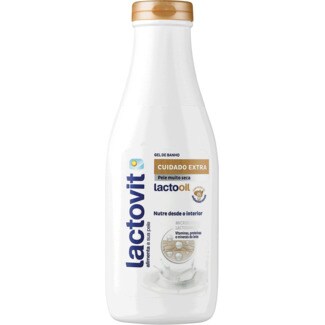 Lactovit Gel de Banho para Pele Muito Seca embalagem 650 ml