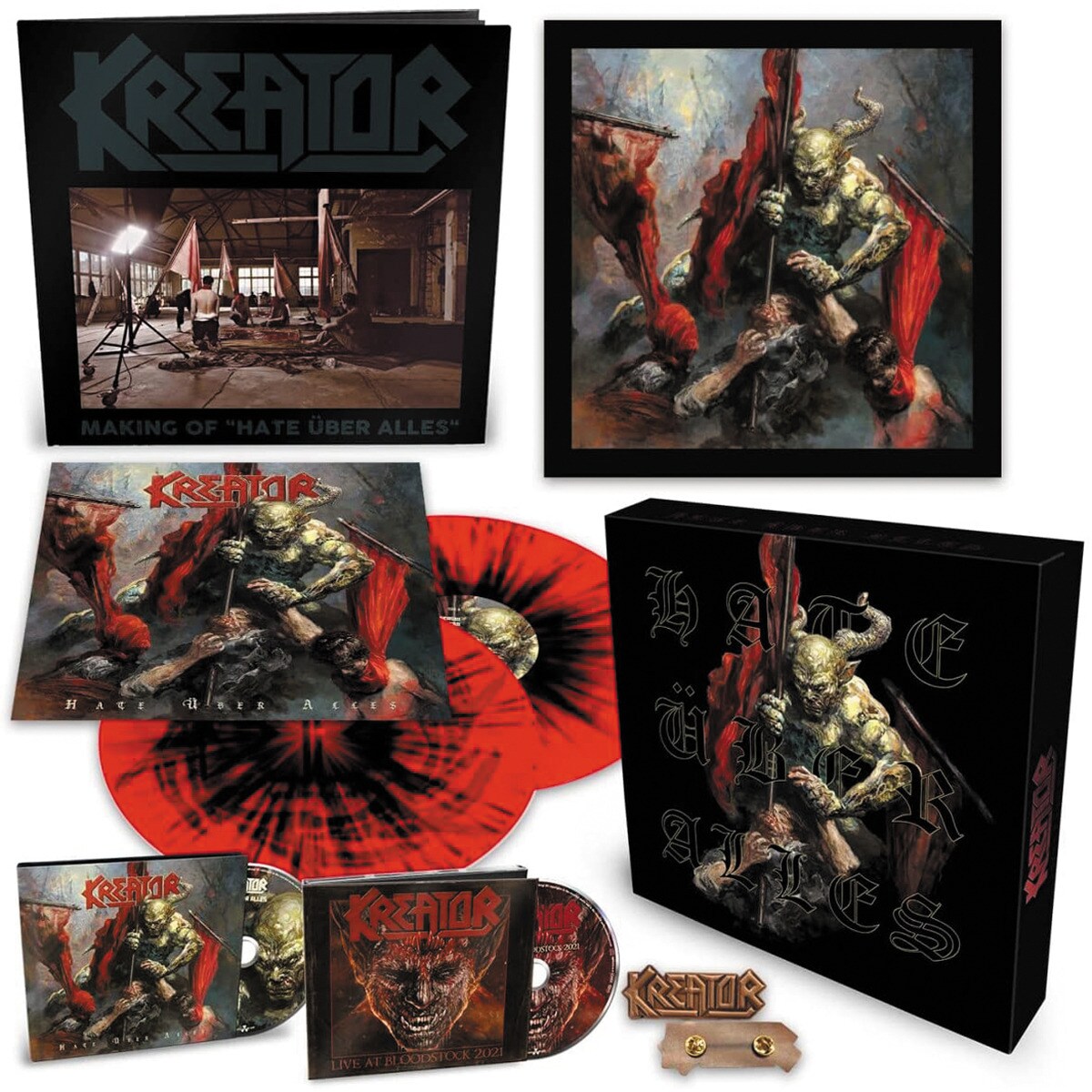Imagem 0 de Hate Über Alles (2 CD + DVD + 2 LP-Vinil)