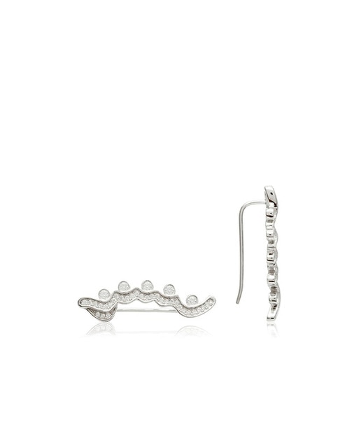 Pendientes Ear Cuff Zirconium