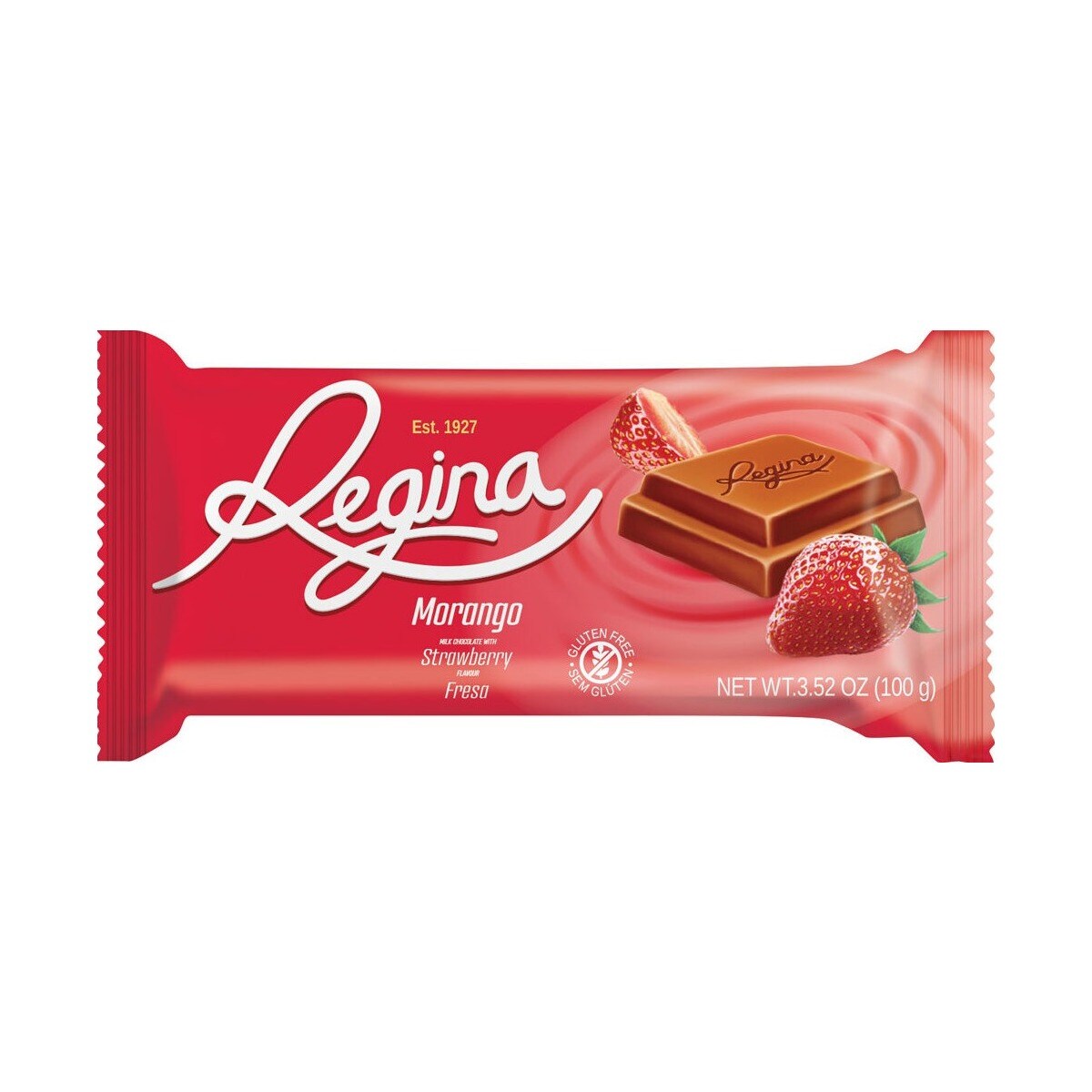 Chocolate de Leite de Morango embalagem 100 g · Regina · Supermercado