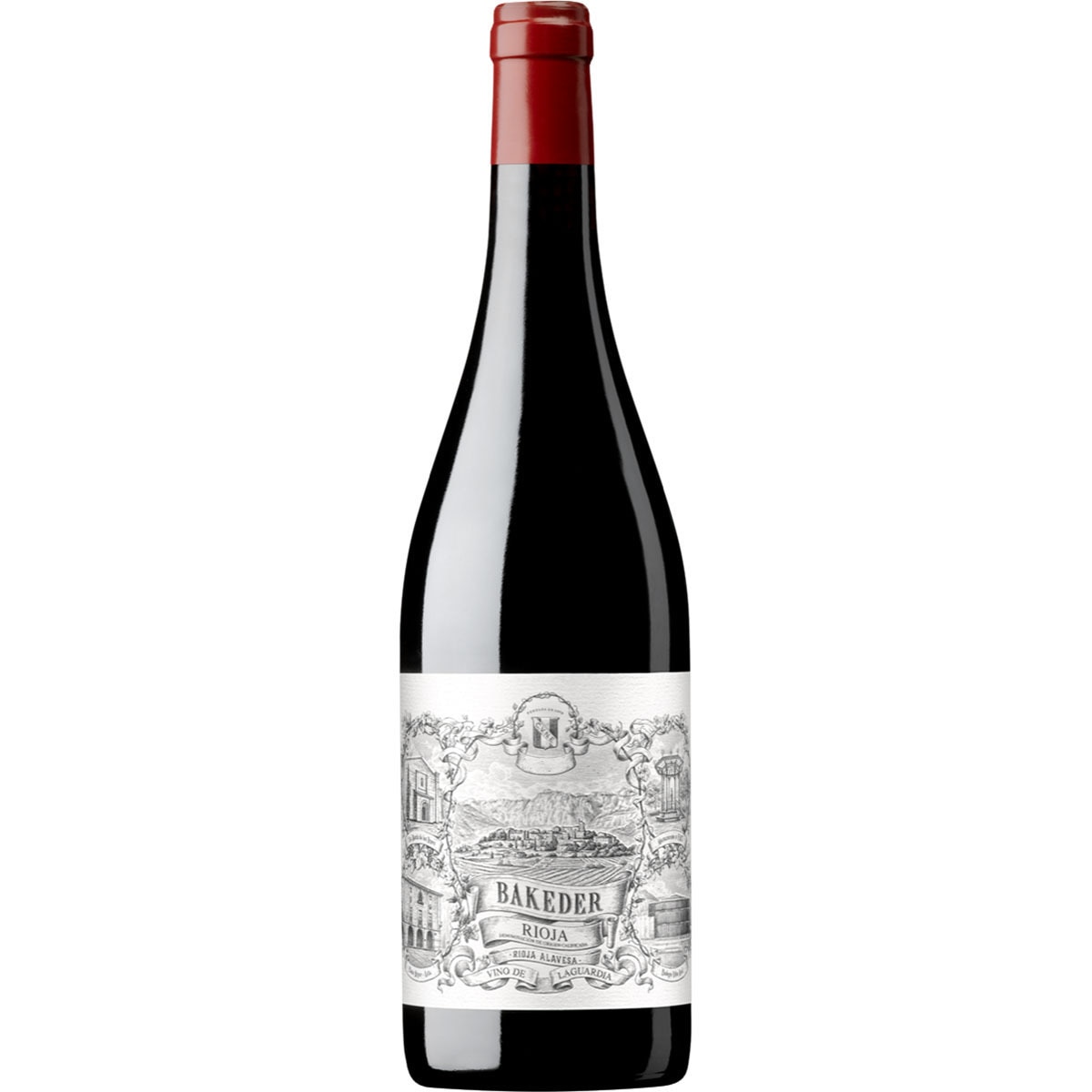 Vino tinto crianza DOCa Rioja botella 75 cl BAKEDER Supermercado El Corte Inglés El Corte Inglés