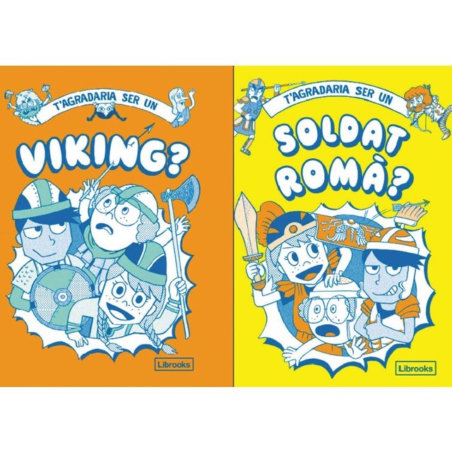 T'agradaria ser un viking o un soldat romà? (Tapa dura)
