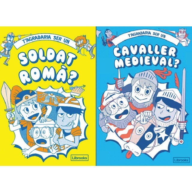 T'agradaria ser un soldat romà o un cavaller medieval? (Tapa dura)