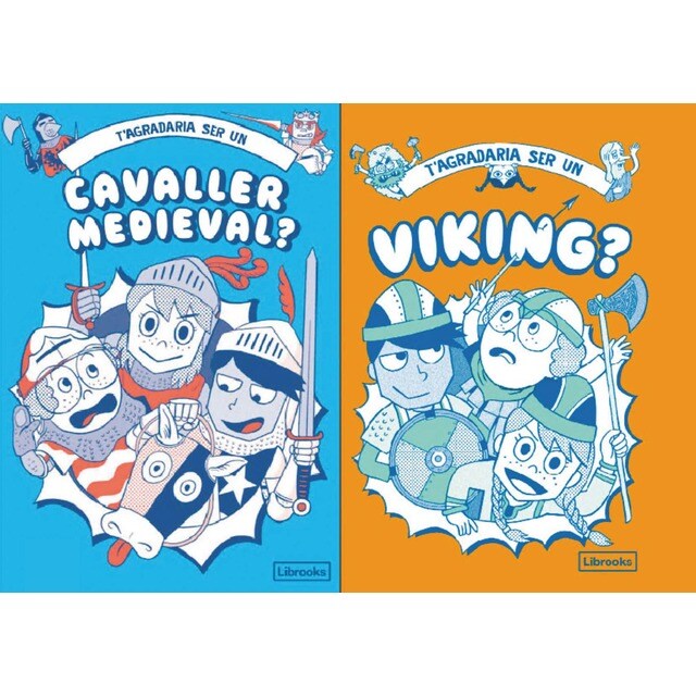 T'agradaria ser un cavaller medieval o un viking? (Tapa dura)