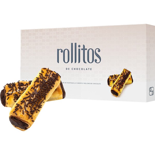 rollitos de chocolate estuche 280 g