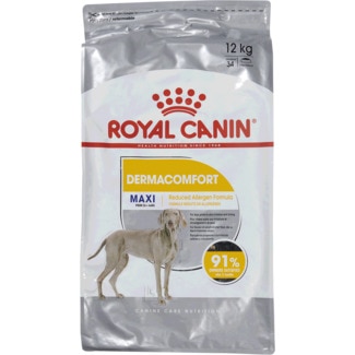 Royal Canin Alimento Seco para Cão Maxi Dermacomfort embalagem 12 kg