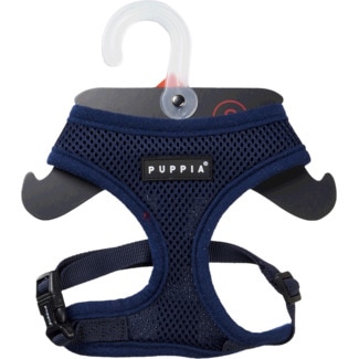 Puppia Peitoral Soft Azul Mar Tamanho S embalagem 1 unidade