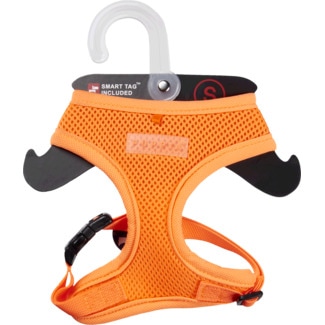 Puppia Peitoral Soft cor de Laranja Tamanho S embalagem 1 unidade