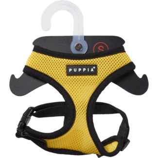 Puppia Peitoral Soft cor Amarelo Tamanho S embalagem 1 unidade