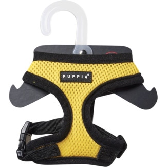 Puppia Peitoral Soft Amarelo Tamanho XS embalagem 1 unidade