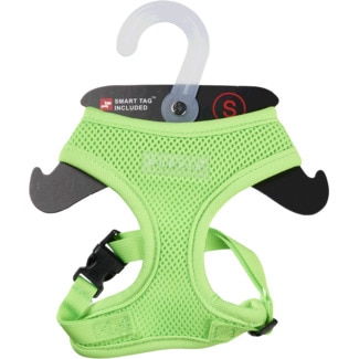 Puppia Peitoral Soft cor Verde Tamanho S embalagem 1 unidade