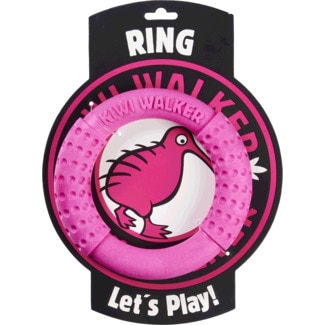 Kiwi Walker Brinquedo para Cão Ring cor Rosa Tamanho L embalagem 1 unidade