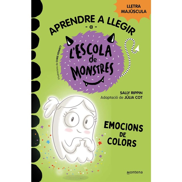Aprendre a llegir a l'Escola de Monstres 8 - Emocions de colors: Amb lletra MAJÚSCULA (llibres per a nens a partir de 5 anys) (Tapa blanda)
