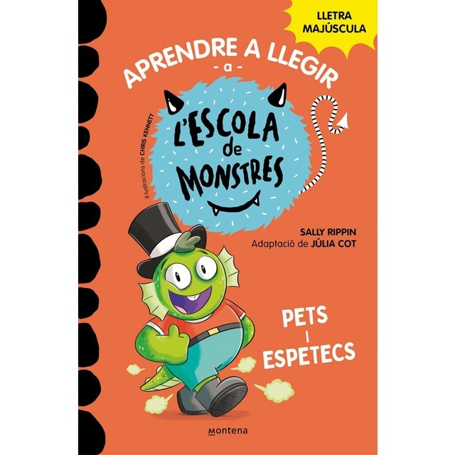 Aprendre a llegir a l'Escola de Monstres 7 - Pets i espetecs: Amb lletra MAJÚSCULA (llibres per a nens a partir de 5 anys) (Tapa blanda)