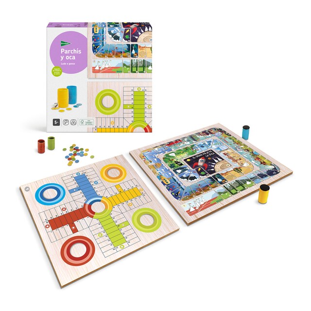 Parchís y oca 4 jugadores El Corte Inglés