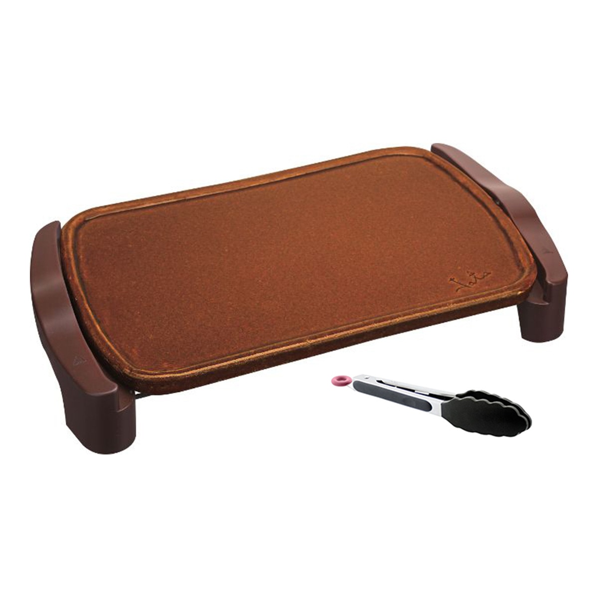 Jata – Plancha de asar Jata GR559 de terracota + pinza de regalo.