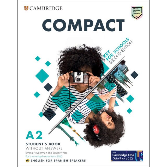 Compact Key for Schools Second edition English for Spanish Speakers Student's Book without answers with Digital Pack