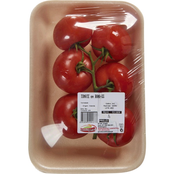 Tomate Rama peso aproximado por cuvete 1 kg