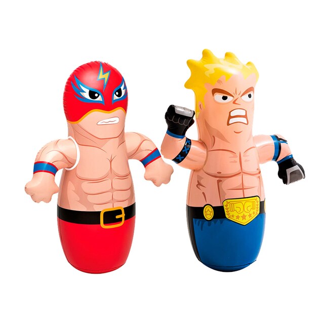 Tentetieso Luchador hinchable 3D Intex