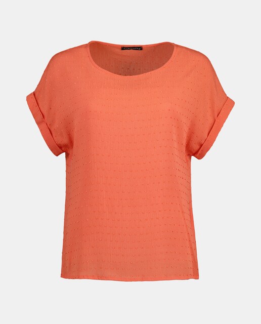 Women's plain short sleeve T-shirt 