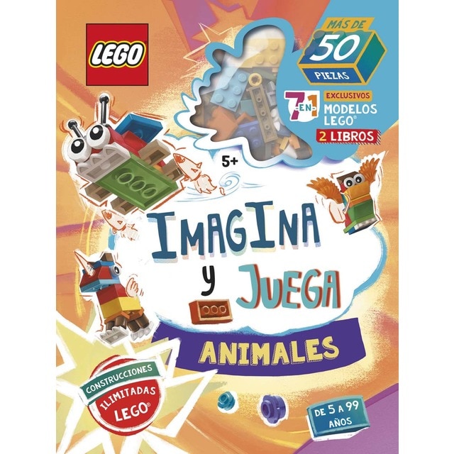 Lego iconic. Imagina y juega. Animales: