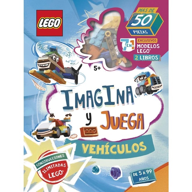 Lego iconic. Imagina y juega. Vehículos: