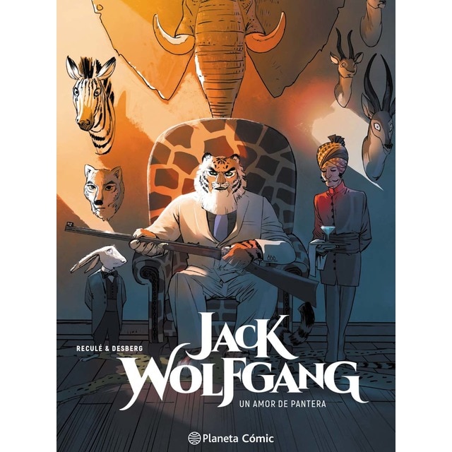 Jack Wolfgang nº 03/03 (novela gráfica): Un amor de pantera (Tapa dura)