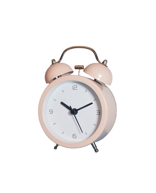 Despertador con alarma metal