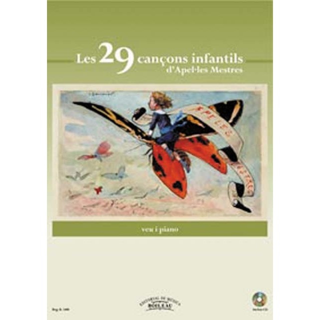 Les 29 cançons infantils.Veu i piano: Veu i piano