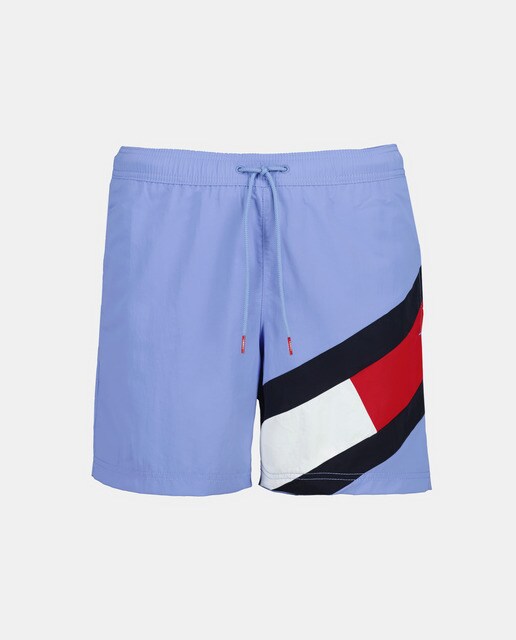 Men's swimming trunks with flag on the 