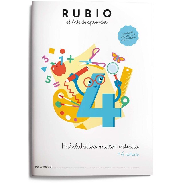 Habilidades matemáticas 4 años
