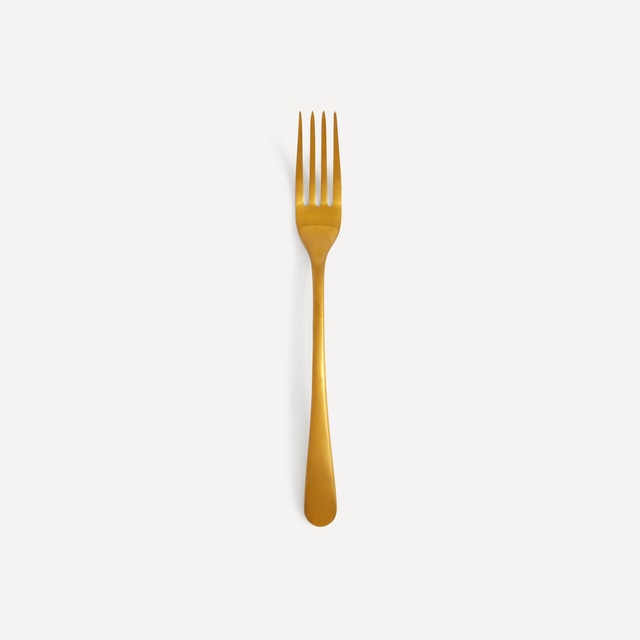El Corte Inglés Mirabelle Matt Gold table fork