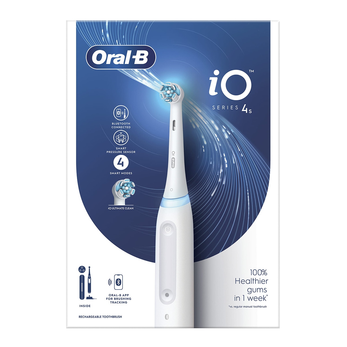 Cepillo De Dientes Eléctrico Oral B - Braun IO 4S 4 Modos De Limpieza