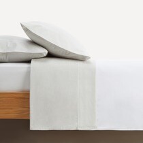 El Corte Inglés Oxford Stripe cotton sheet set