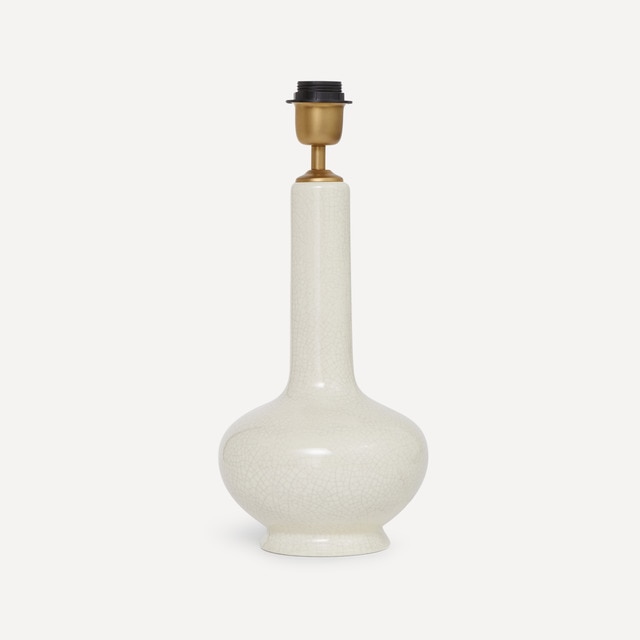 Base para lámpara de mesa blanca Bell El Corte Inglés