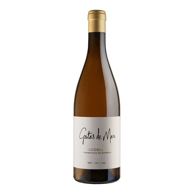 Vino blanco Gotas de Mar Godello Fermentado en Barricas 2023 Ribeiro