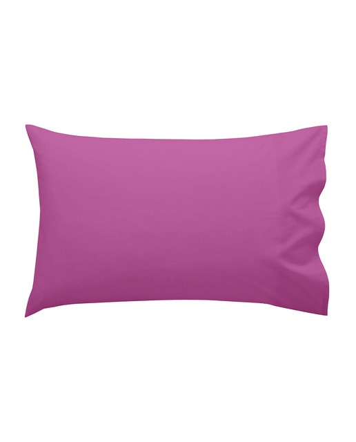 Basic Funda de almohada Fucsia