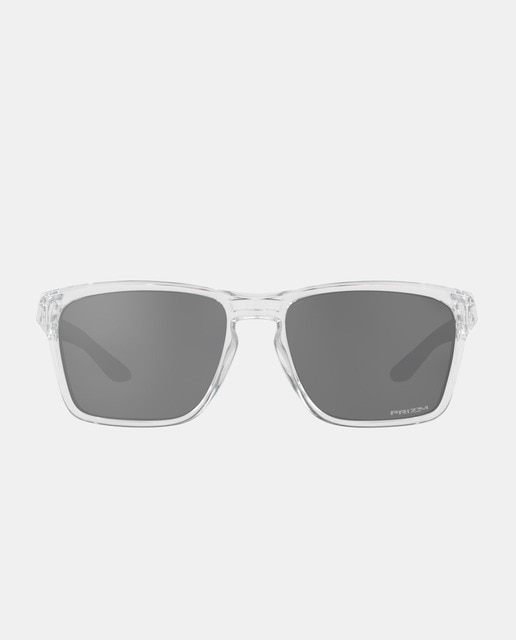 Gafas de sol de hombre rectangulares transparentes