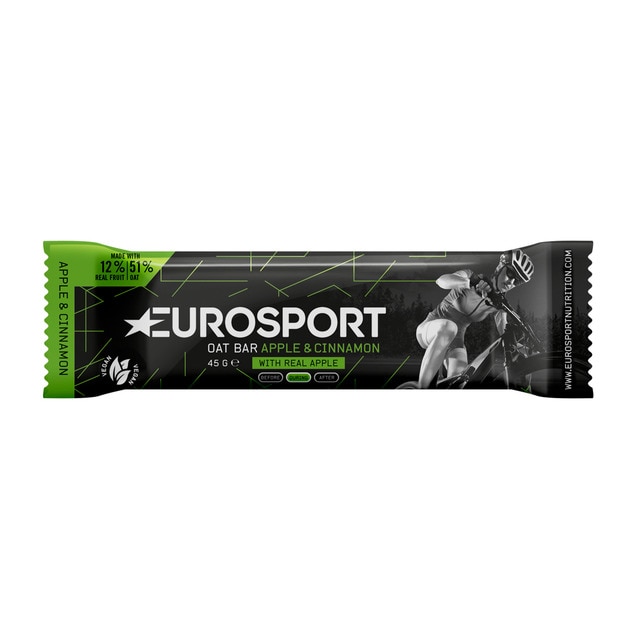 Barrita energética OAT Bar 45g Manzana Eurosport Nutrition