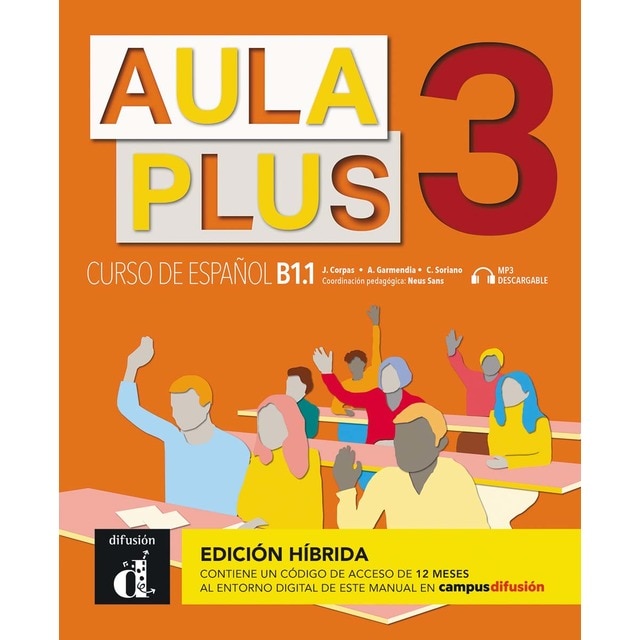 Aula Plus 3 Ed. Hibrida L. del alumno (Tapa blanda)