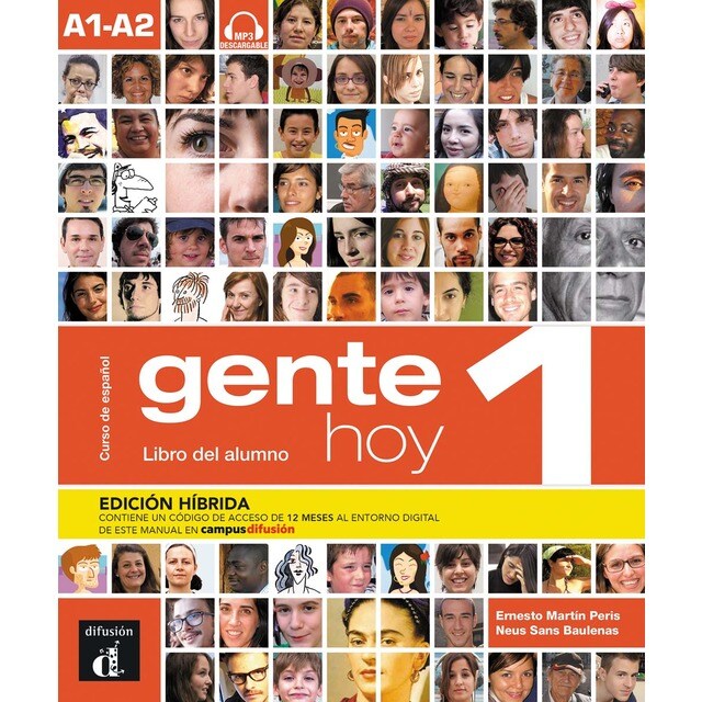 Gente Hoy 1 Ed. hibrida L. del alumno (Tapa blanda)